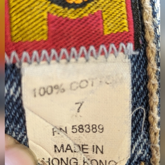 90's Vintage LAWMAN WESTERN Jeans, Silver Rivets, 25 x 34, Rare! - Picture 4 of 10